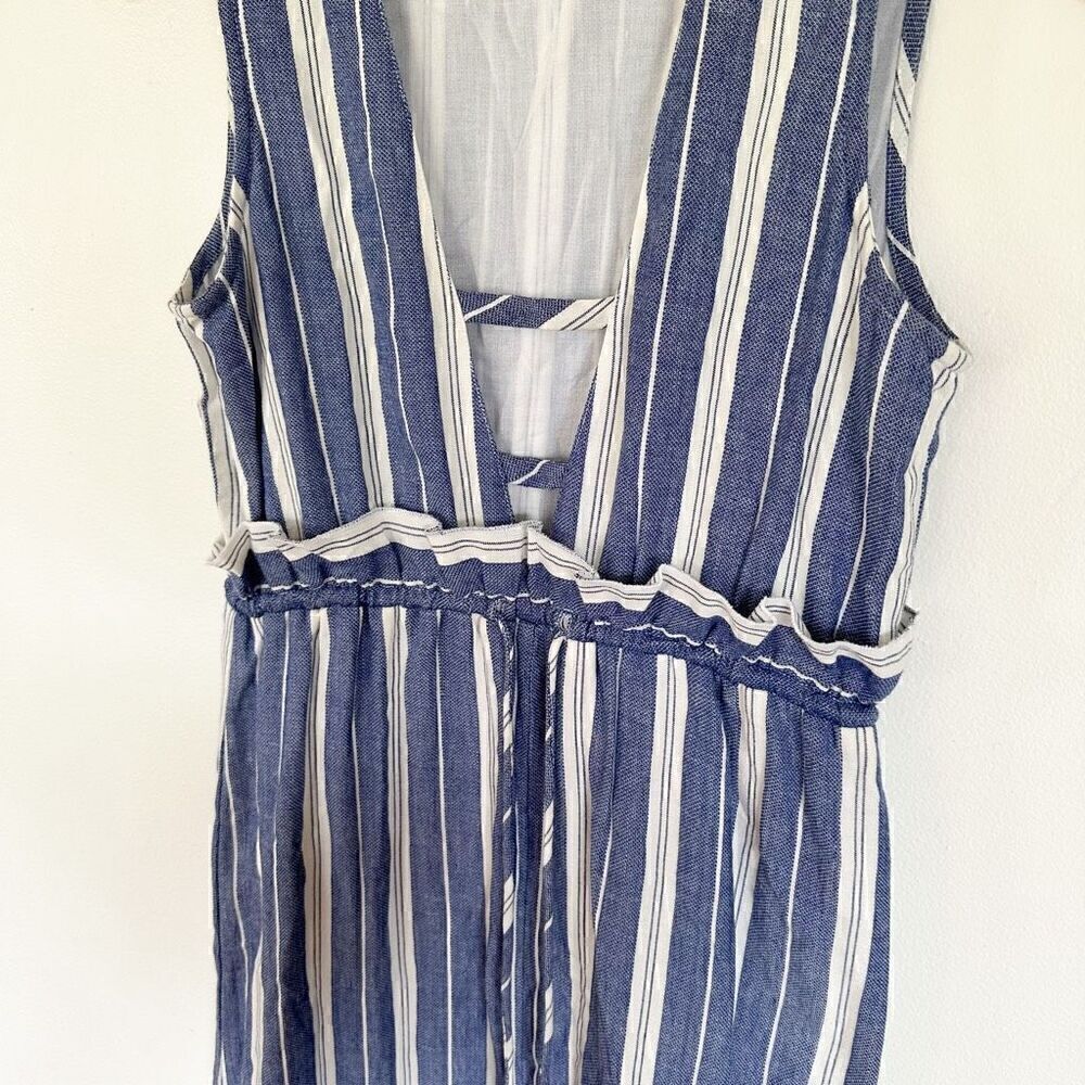 Tularosa X Revolve Essie Maxi Dress in Indigo Stripe - Picture 6 of 12